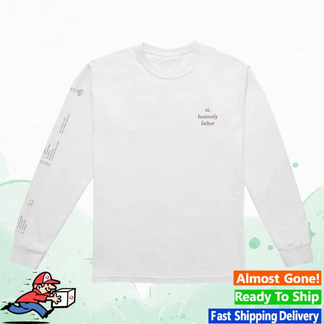 Official Sza Merch Store Shop Solana Imani Rowe Heavenly Father Long Sleeve Shirts