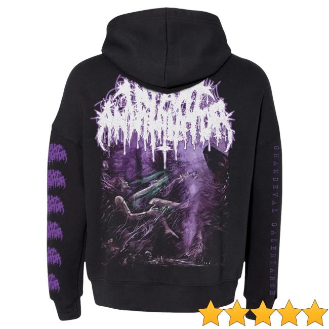 Official Merch Bar Store Infant Annihilator TEGG Premium Sponge Hoodie Black MerchBar Shop