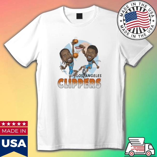 Caricature Los Angeles Clippers shirt