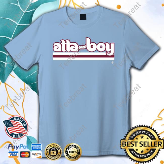 Atta-Boy Philly Tee Shirt Light Blue