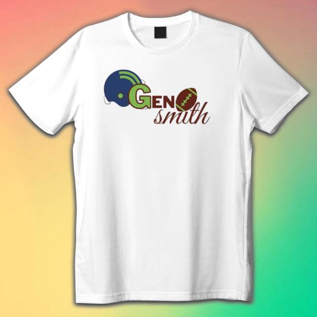 Official Eugene Cyril Geno Smith Iii Seattle Seahawks American Football T-Shirt