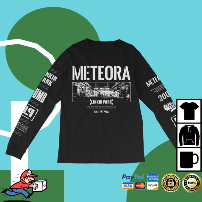 Official Linkin Park Merch Store Meteora Wall Art Long Sleeve Hot Shirt LinkinPark Apparel Clothing Shop