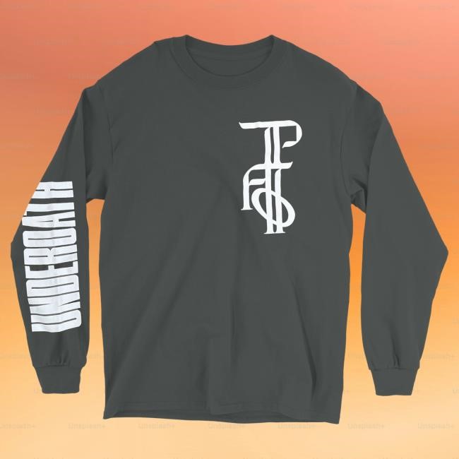 Official Underoath Merch The Place After Logo L/S T Shirt Underoath