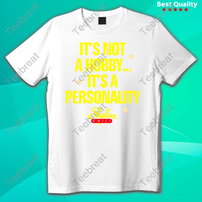 Official It's Not A Hobby It's A Personality Hoodie