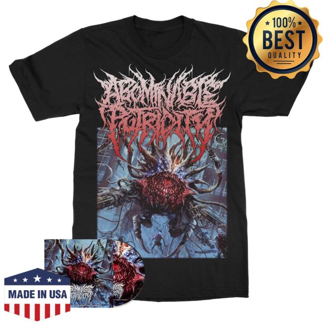 Official Indie Merch Store Shop Abominable Putridity "Bio Transmitted Ingurgitated Interface" Tee Indiemerchstore