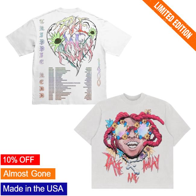 Official 1400 Club Trippie Redd Merch Store Trippie Redd Rose Colored Glass Tshirt Trippie Redd Apparel Clothing Shop TrippieRedd 1400Club