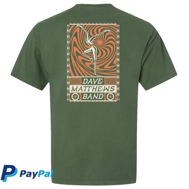 Official Dave Matthews Band Merch Store Swirl Firedancer Pullover Sweatshirt