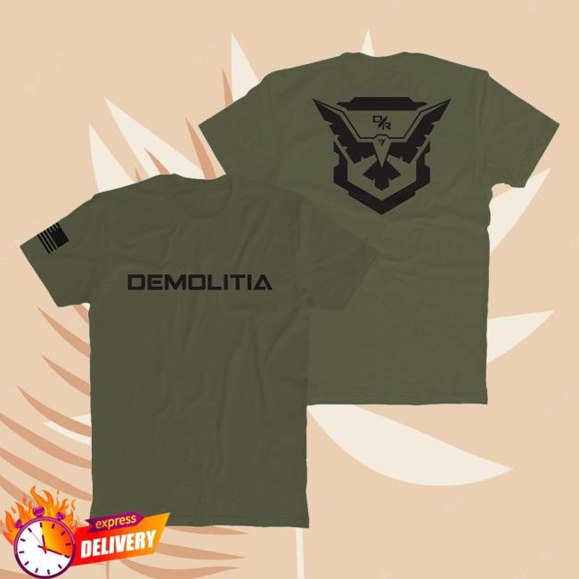 Demolition Ranch Merch Demolitia - Military Green Retro Shirt - Bunker Branding Co