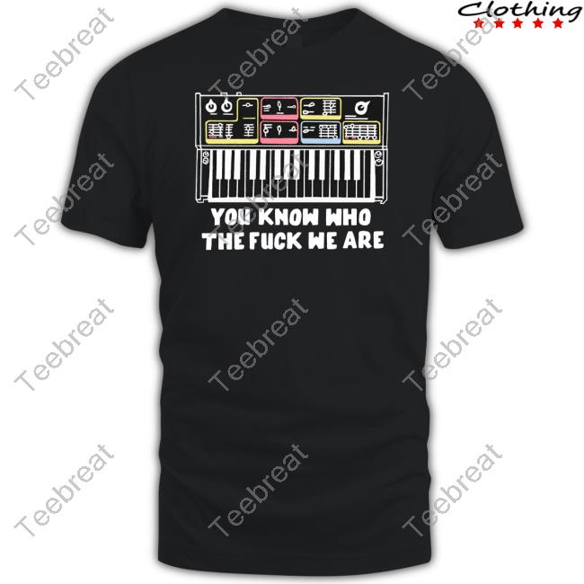 Official Motion City Soundtrack Merch You Know Who The Fuck We Are Shirt Motioncitysoundtrack