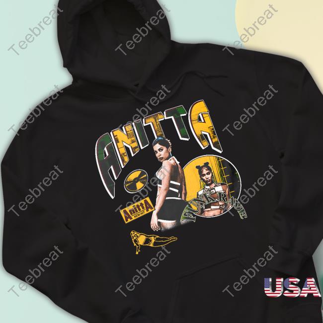 Official Anitta Shop Funk Rave Collage T Shirt