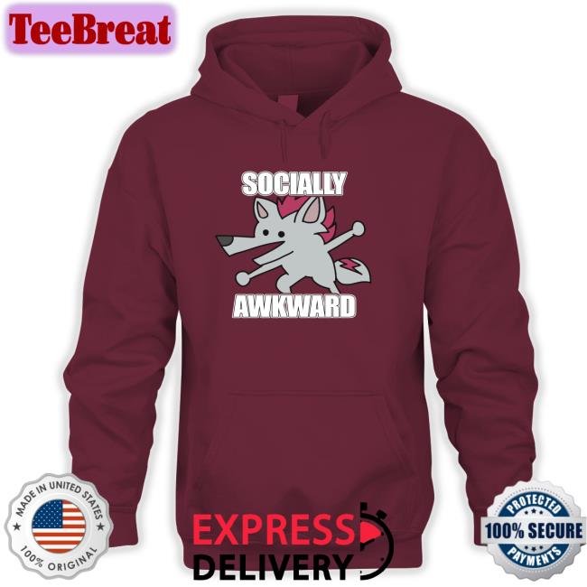 Socially Awkward Shreddyfox Shirt Artworktee Shop Socially Awkward Shreddyfox T Shirt Artworktee Shop