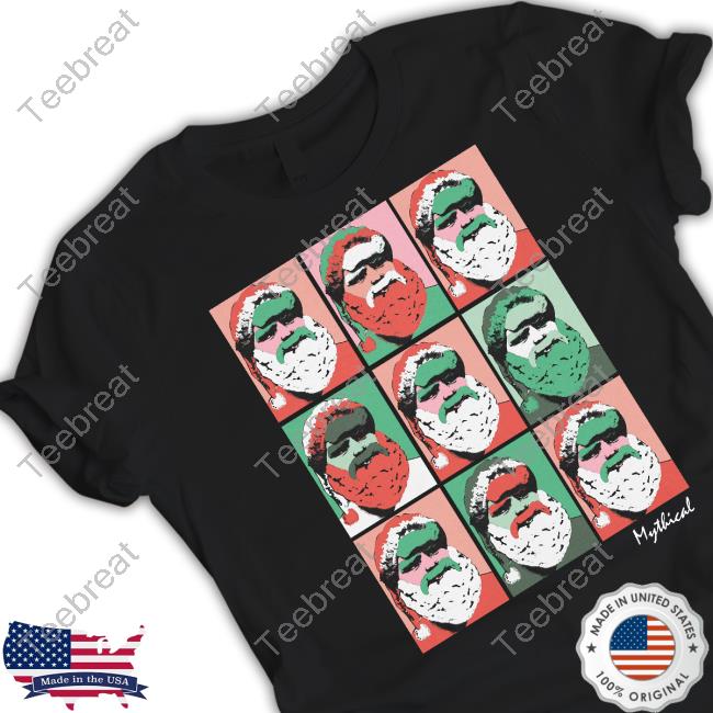 Cotton Candy Randy Claus Long Sleeved T Shirt