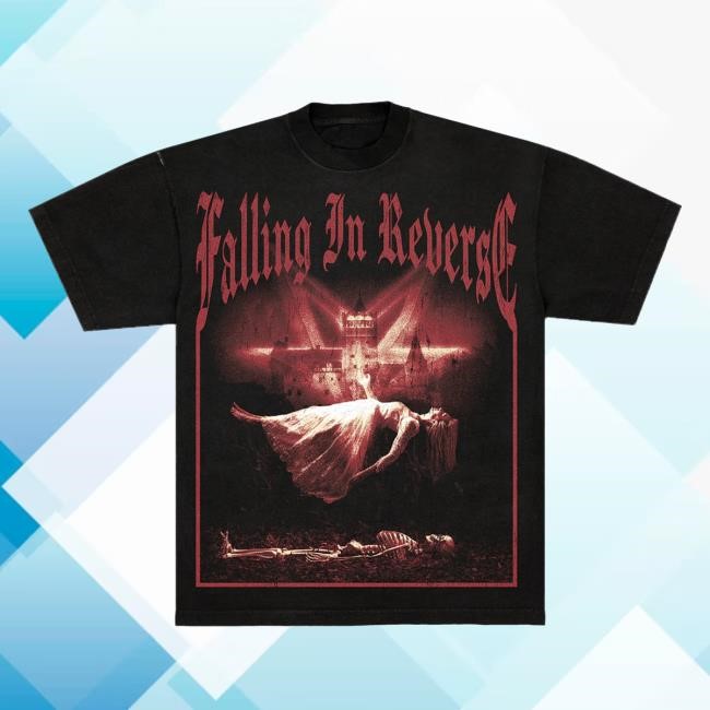Official Falling In Reverse Merch Shop Floating New Shirt