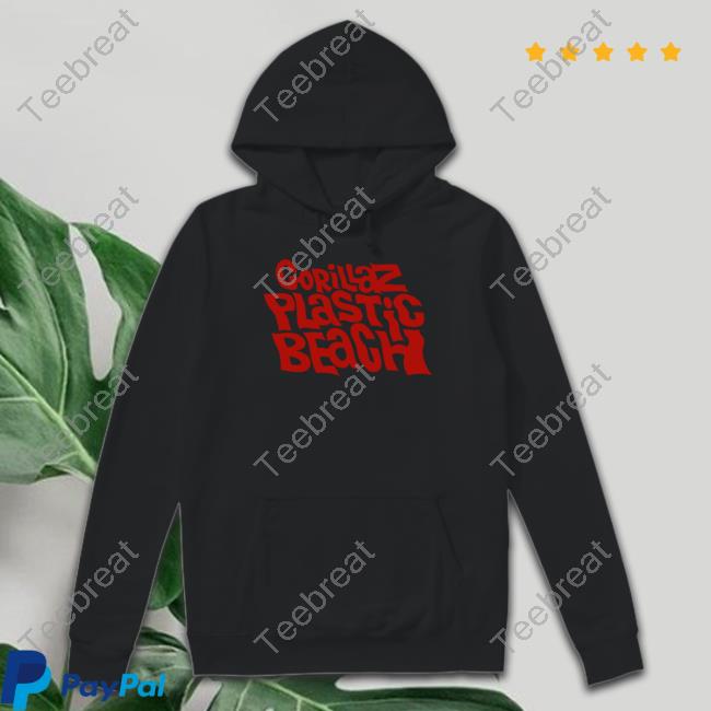 Gorillaz Merch Gorillaz Plastic Beach Sweatshirt