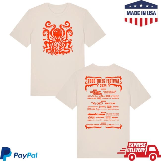 2024 Official Top Shirt 2000 Trees Festival 2024 Official T-Shirts
