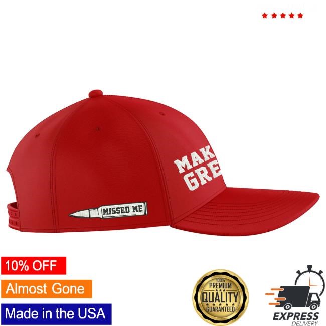 Official HodgeTwins Merch Store Keith and Kevin Make America Great Again W/ Bullet Embroidered Hat