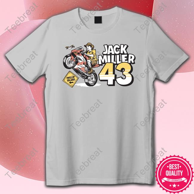 Gumtree Flag Jack Miller 43 Tee Jack Miller 43 Merch