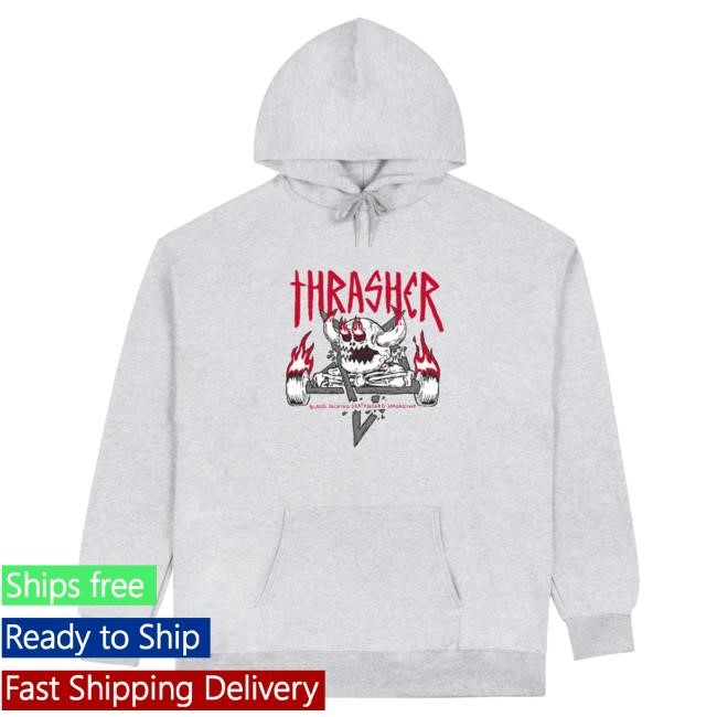 Official Thrasher Magazine Shop Thrasher Magazine Monster-Gram Hoody
