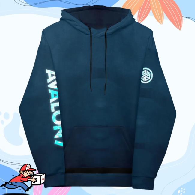 Official Avalon7 Deepblue Tech Hooded Sweatshirt