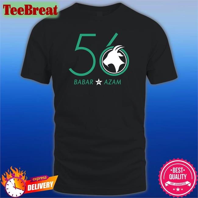 Pcb Shop 56 Goat Babar Azam Long Sleeve T Shirt Pakistan Cricket