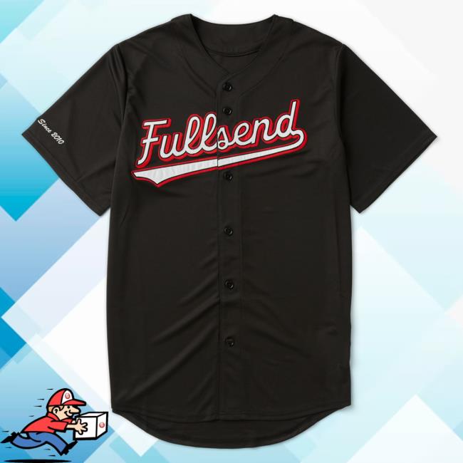 Full Send Merch Slugger Baseball Jersey