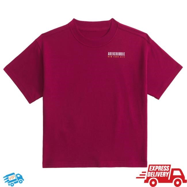 Relaxed Ypb Imagery Graphic Logo Tee Abercrombie And Fitch Gym Style