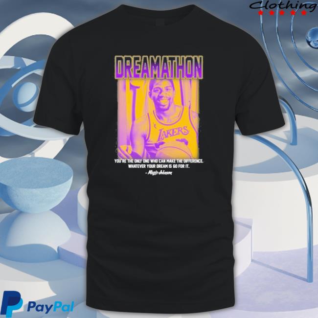 Official Dreamathon You're The Only One Who Can Make The Difference Magic Johnson Sweatshirt