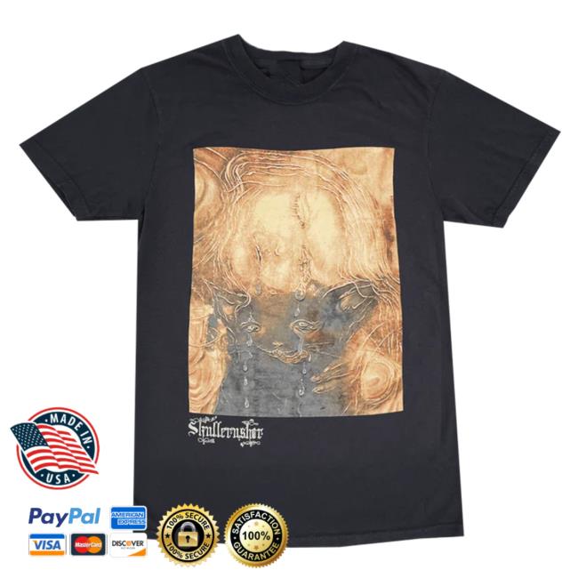 Official Hello Merch Skullcrusher Cat Tears Crewneck Sweatshirt
