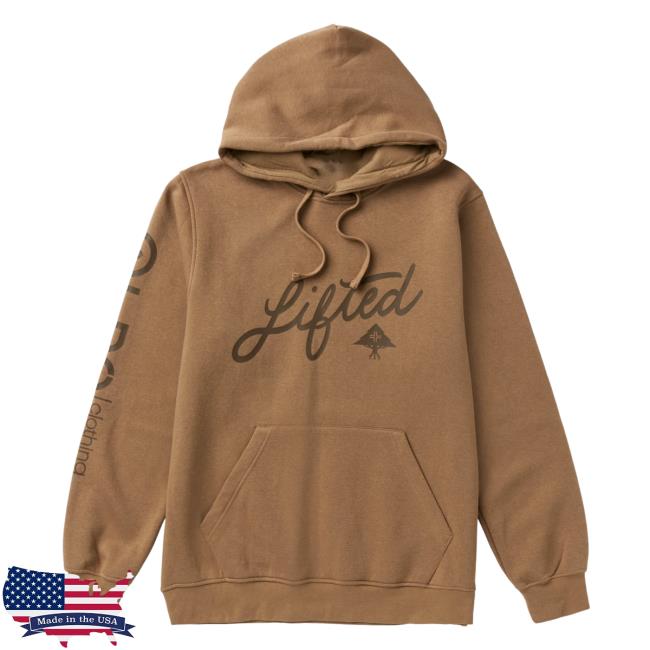 Official Lrg Lifted Research Group Clothing Shop Creative Era Hoody Dark Khaki