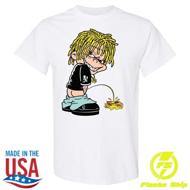 Official Chapter 17 Records Merch Ouija Macc - Lil' Pisser - White Hot Shirt