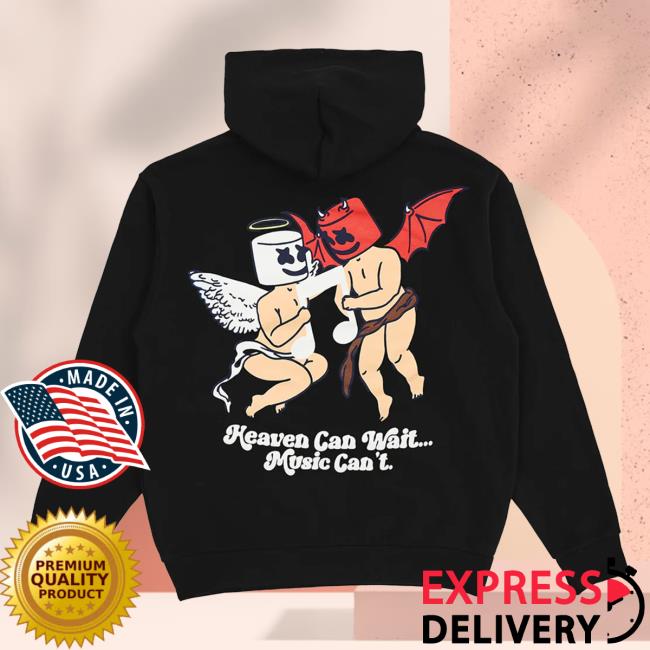 Official Marshmello Merch Store Aven Can Wait Shirt Marshmello Apparel Clothing Shop