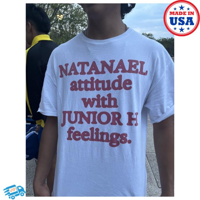 Attitude / Feelings Pullover Shirt Natanael Attitude With Junior H Feelings.