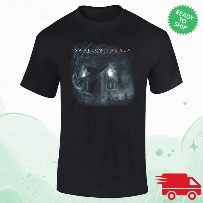 Swallow The Sun Morning Never Came Tees Swallow The Sun Official Merch