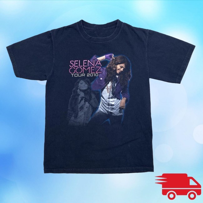 Official Selena Gomez Kiss & Tell Tour New Tee - Selena Gomez