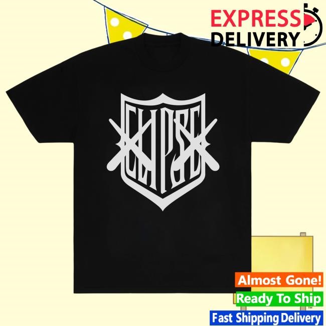 Let God Sort Em Out Kaws X Clipse Shield Hot Shirt (Black/White) | Clipse Merch Store Official