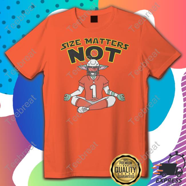Size Matters Not Shirt That Franchise Guy Size Matters Not Long Sleeve T Shirt Marcus Whitman