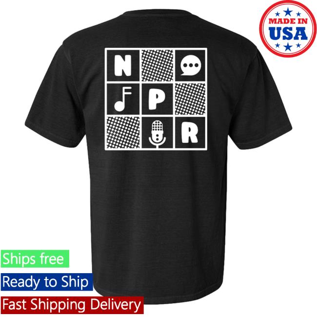 Npr Merch Npr Block Art Shirts