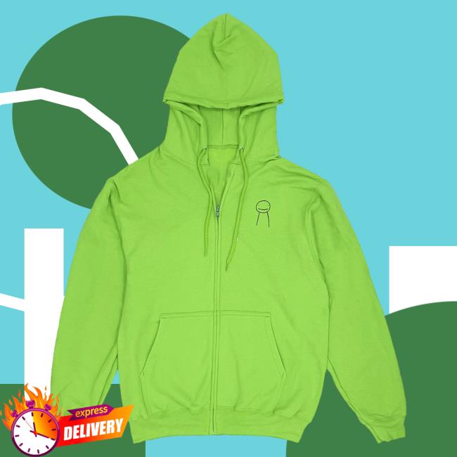 Official Dream Smile Merch Store Dream Smile Dream Character Full-Zip Crewneck Lime Dream Updates DreamSmile