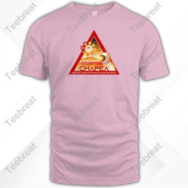 Official Nasa Merch Chapea Crew Health And Performance Exploration Analog T-Shirt