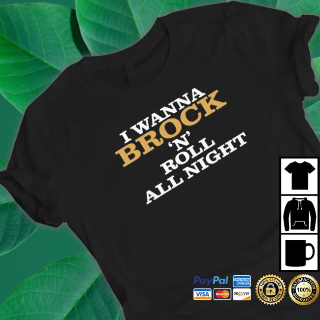 Pardon my take I wanna brock n roll all night and purdy everyday Sweatshirt