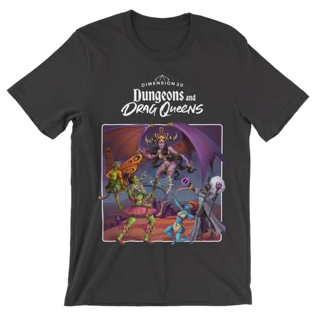 Official Dropout Tv Dropout Merch Store Shop Dungeons And Drag Queens T-Shirts Dropouttv