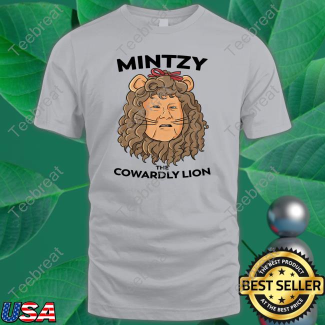 Official Mintzy The Cowardly Lion Tee Shirt