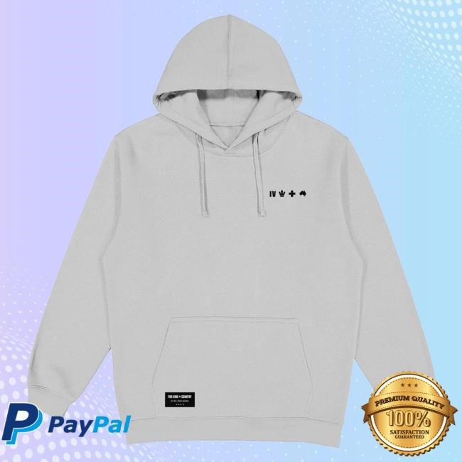 Official For King And Country Merch Sydney Embroidered Symbols Crewneck
