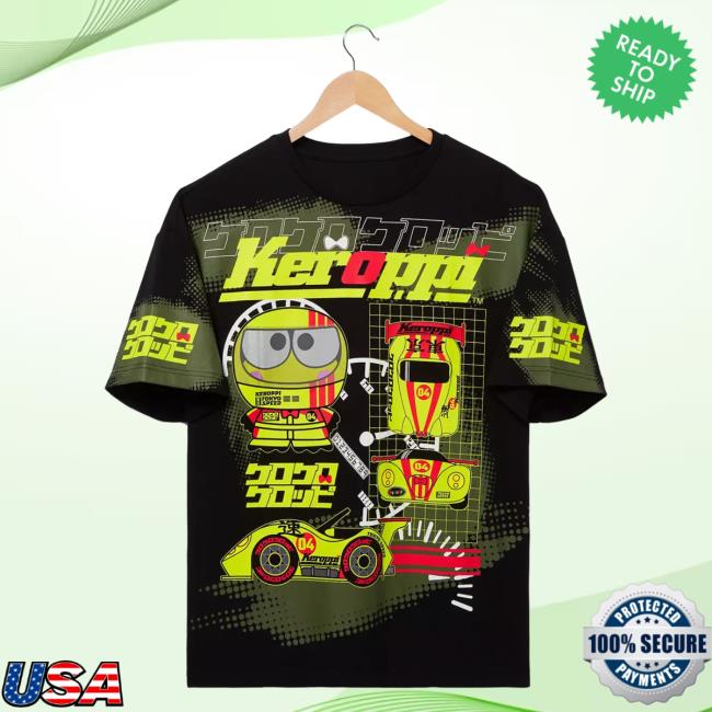 Officia Official Box Lunch Clothing Shop Store Sanrio Keroppi Racecar T-Shirts Boxlunch Merch