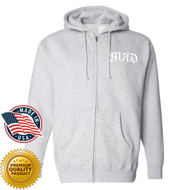 Official Eaj Mad Zip-Up Sweaters - Heather Grey