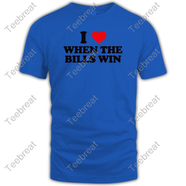 Official Ab Bae I Love When The Bills Win Shirts