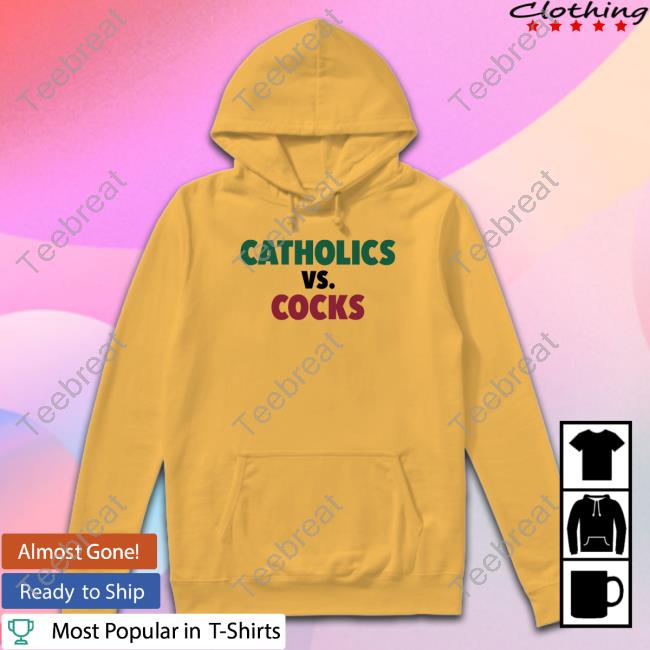 Barstool U Catholics Vs Cocks Hoodie