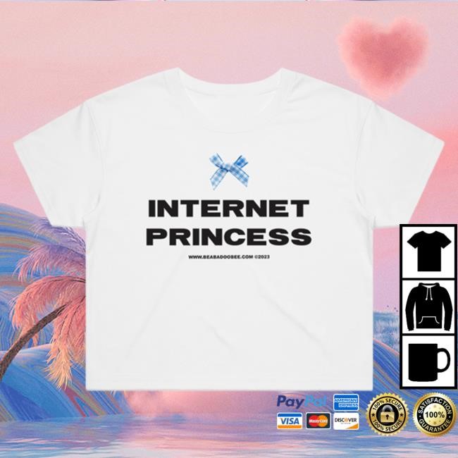 Dirty Hit Beabadoobee Internet Princess Crop Shirts