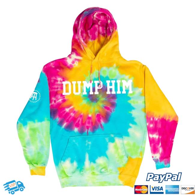 Official Call Her Daddy Apparel Clothing Store Shop CHD Merch Dump Him Tie Dye Crewneck CallHerDaddy Tie-Dye