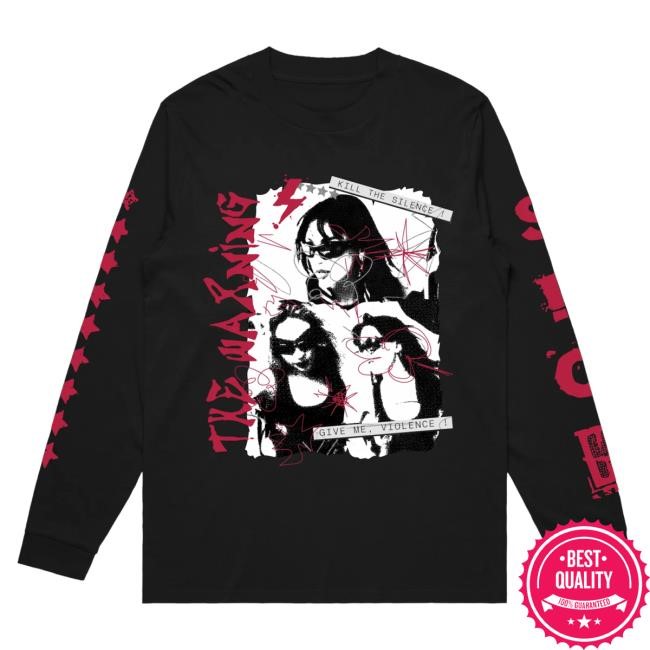 Official The Warning Merch Store The Warning Silence Long Sleeve T-Shirts The Warning Clothing Shop
